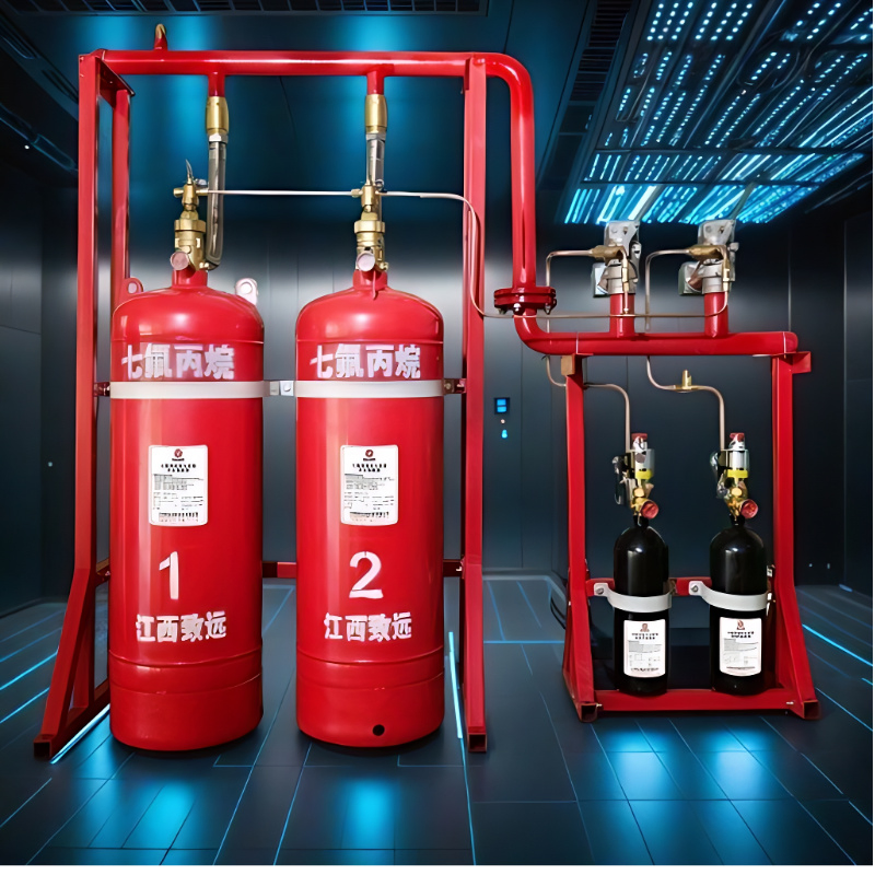 FM200 Sistema Automático de Supressão de Incêndio para Proteção de Sala de Controle