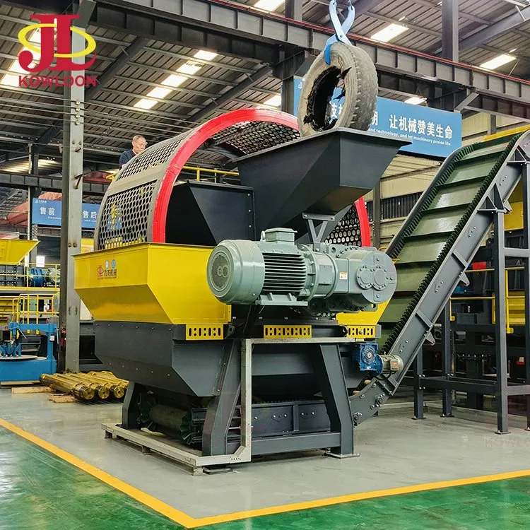 Máquina Granuladora de Borracha de Grande Capacidade Sistema de Reciclagem de Pneus de Carro Triturador Industrial de Pneus