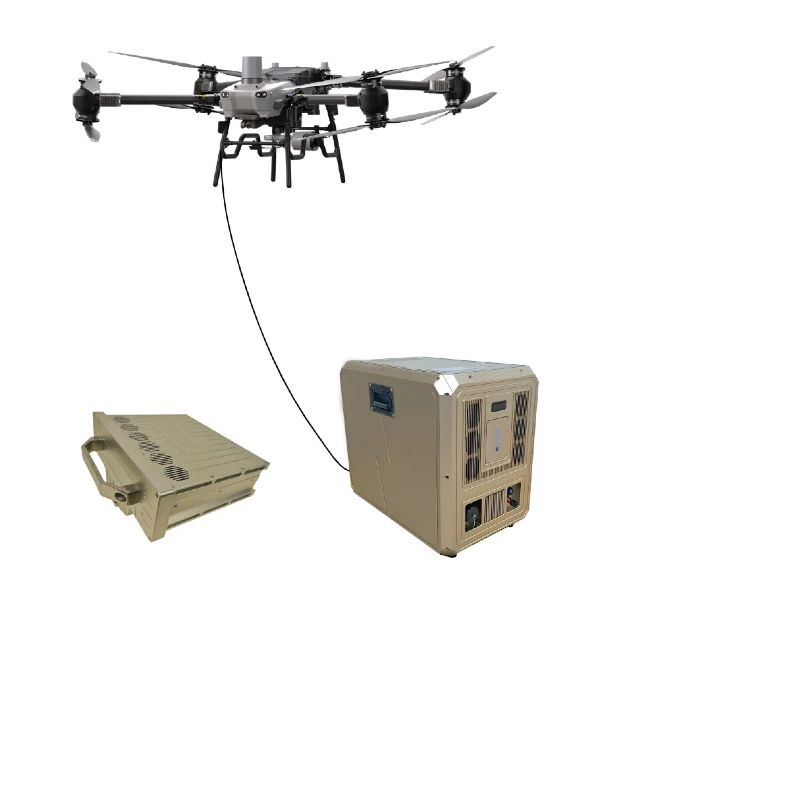 Acessórios para Drones 18kw Sistema de Energia Amarrado Compatível com Drones com Carga Útil de 90kg Suporte para Duração de Voo Superior a 24h
