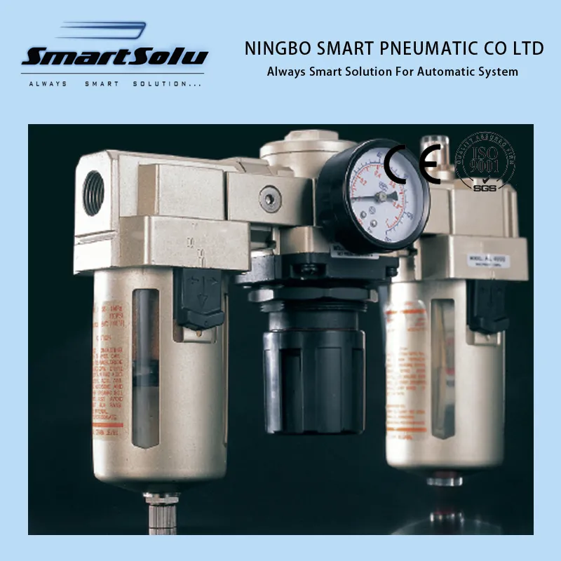 Fabricante de Componentes Pneumáticos para Cilindro de Ar, Válvula Solenoide, Conexões Pneumáticas