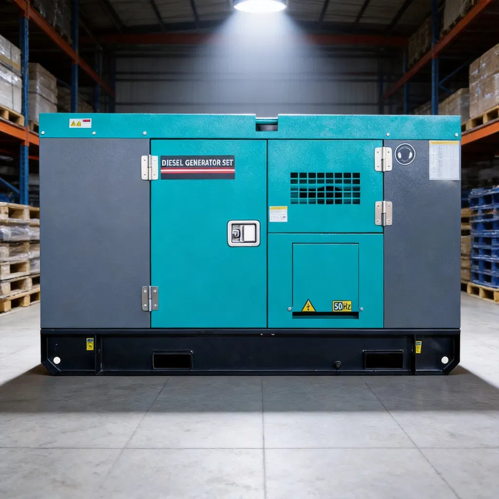 Gerador Diesel Silencioso 130kVA Sistema de Energia Pesada para Construção