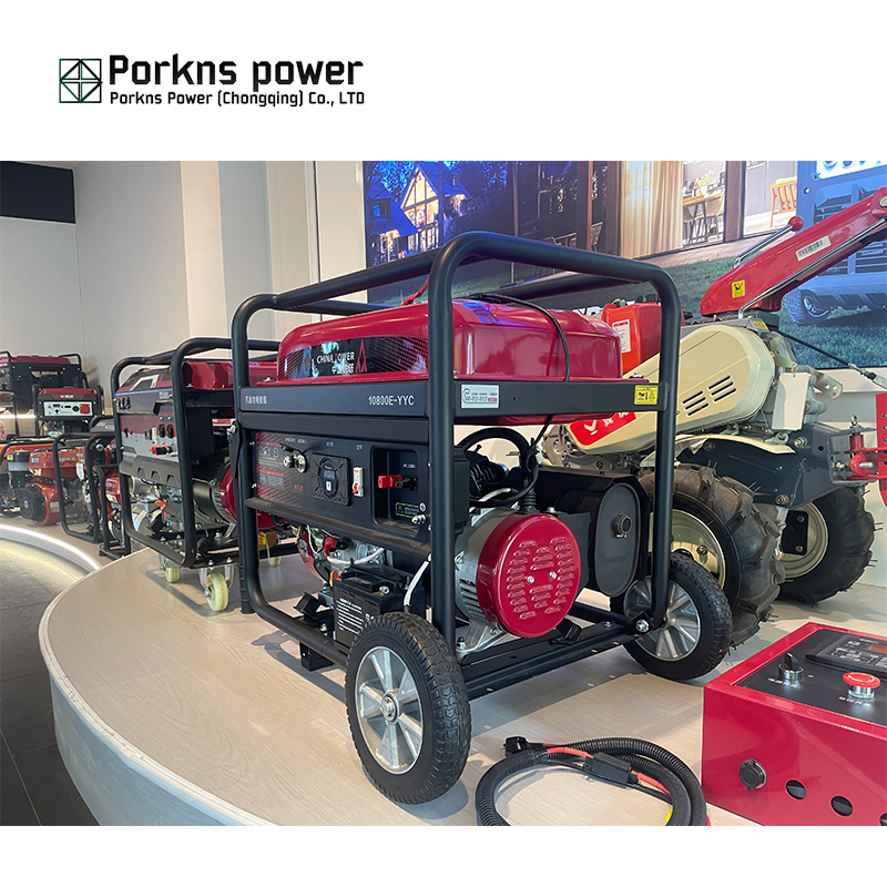 Gerador Diesel Pequeno Sistema Trifásico Kipor Porkns Power 6.5kVA 12kVA 10kw 15kVA 16kVA 20kw