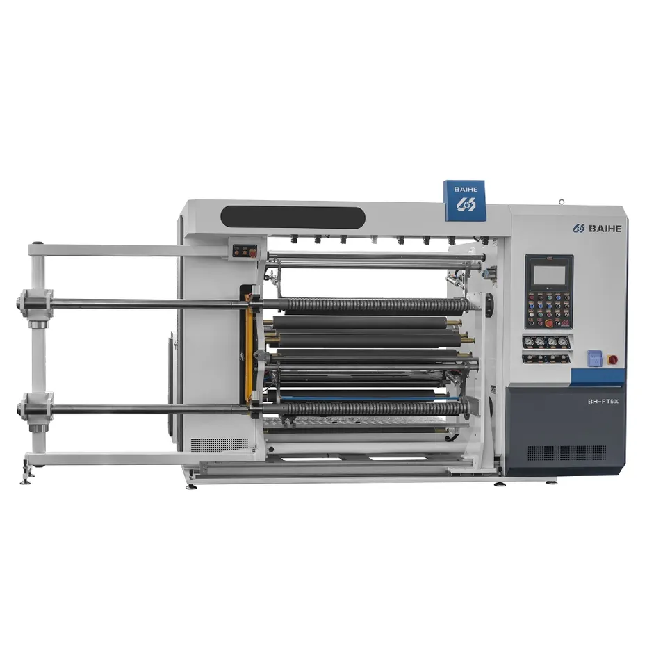 Máquina de Rebobinagem Automatizada Detalhe 1