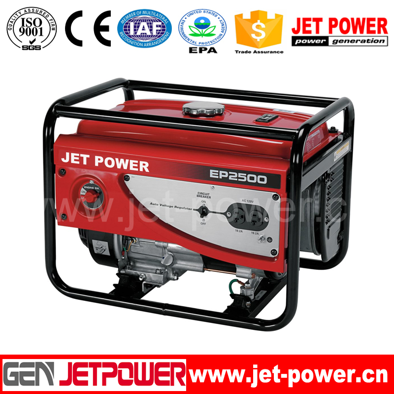 Gerador a Gasolina Super Silencioso com Início Elétrico e Sistema de Partida Recoil 8500W 9000W 10000W