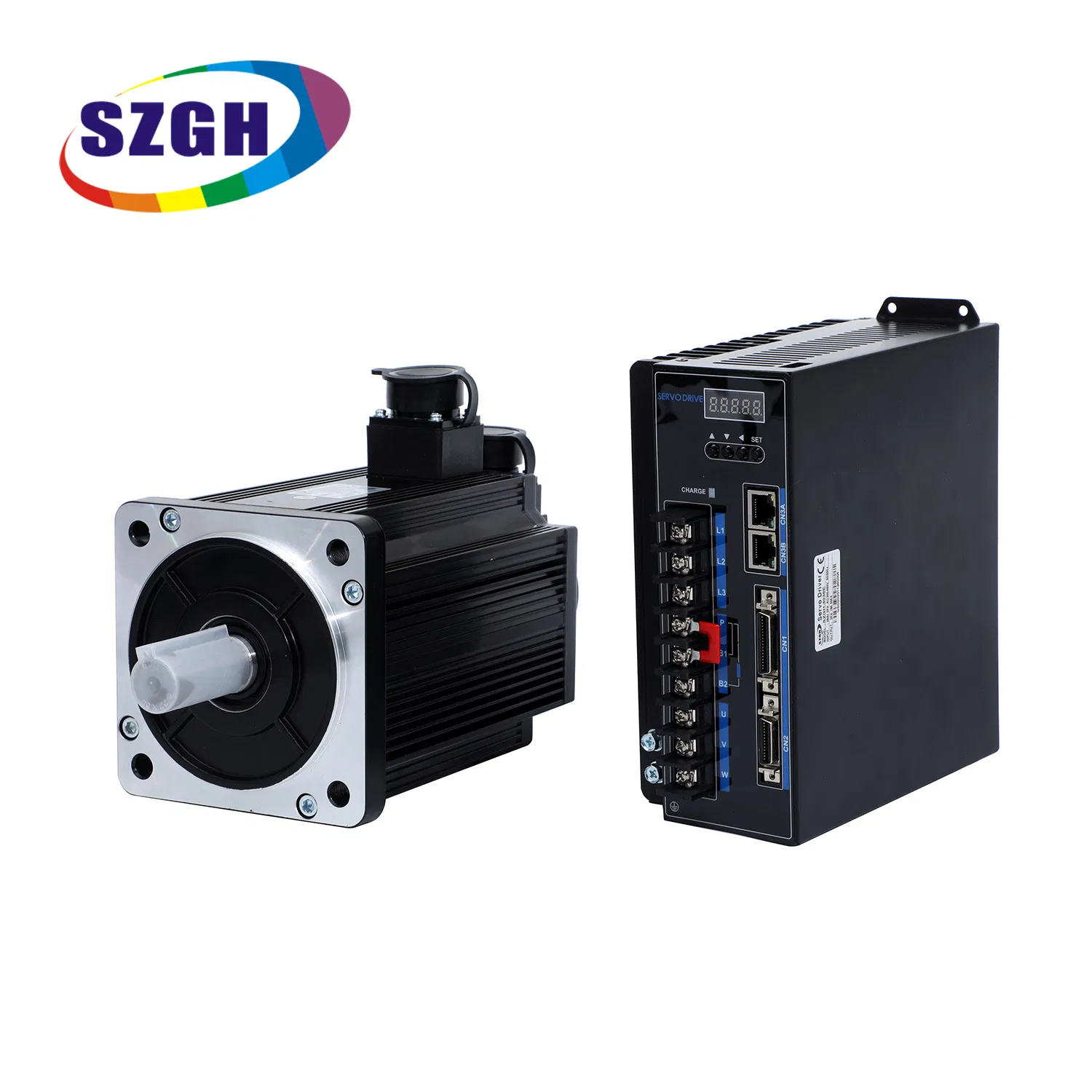 Sistema de Controlador de Servo SZGH 750W 220V 2500PPR Kit de Motor Controle de Torque Motor Elétrico Sistema de Servo para Máquina de Controle de Fresagem