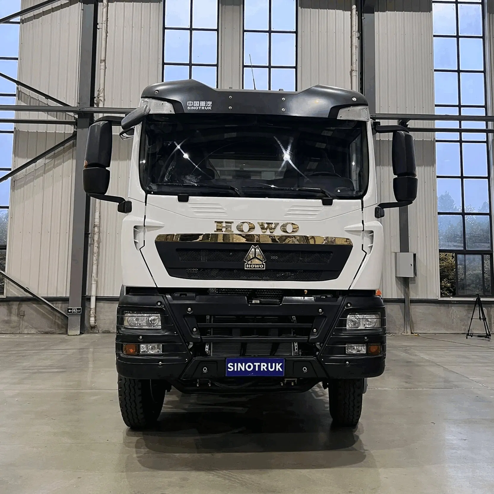 Caminhão basculante 6X4 HOWO 24V Sistema elétrico alternador de alta potência partida confiável em condições climáticas extremas