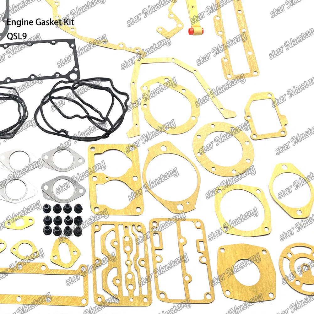 Qsl9 Kit de Juntas do Motor Adequado para Motores Cummins Peças