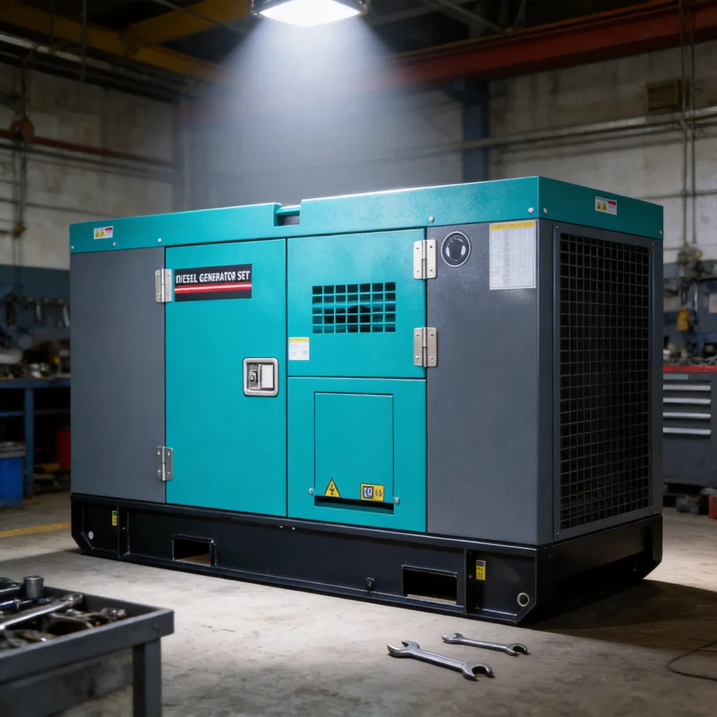 Gerador Diesel Silencioso 130kVA Sistema de Energia Pesada para Construção