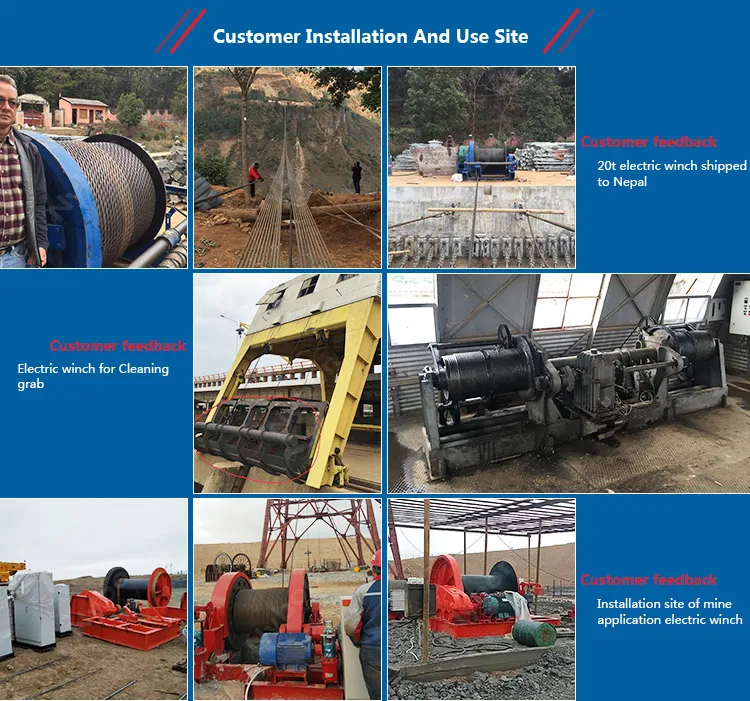 Sistema de Guincho Hidráulico de Equipamento Térmico Industrial 5t