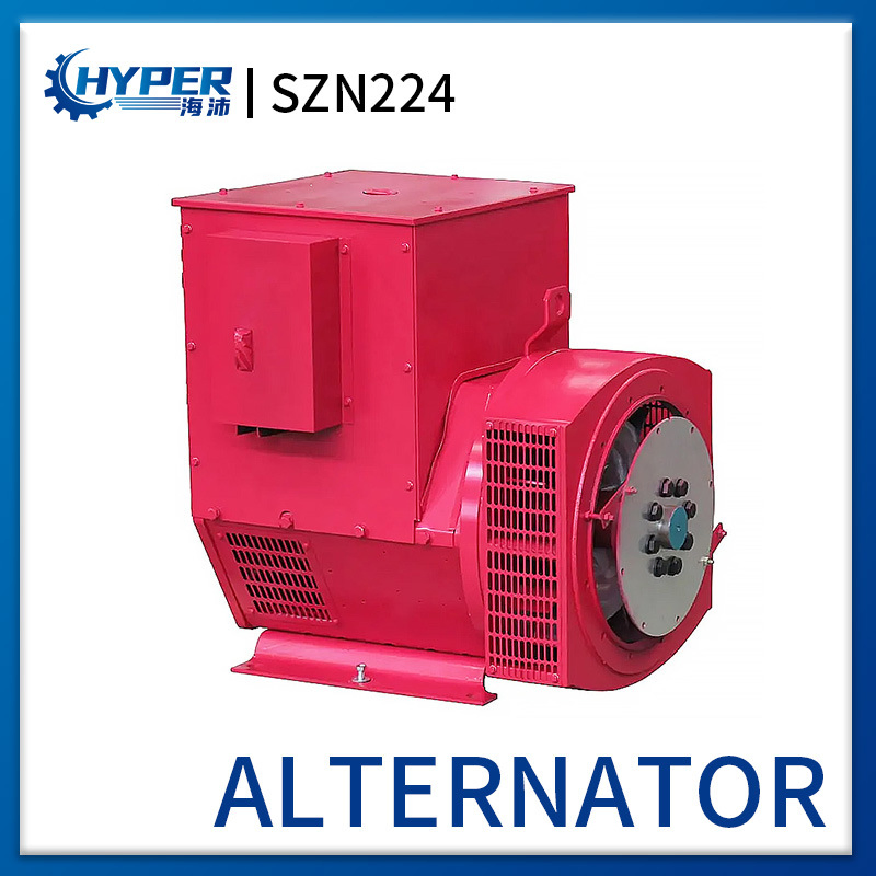 Szn224 Série para Genset 100kVA 120kVA 140kVA 160kVA 180kVA 200kVA Preço do Cabeça do Gerador Alternador Sem Escovas