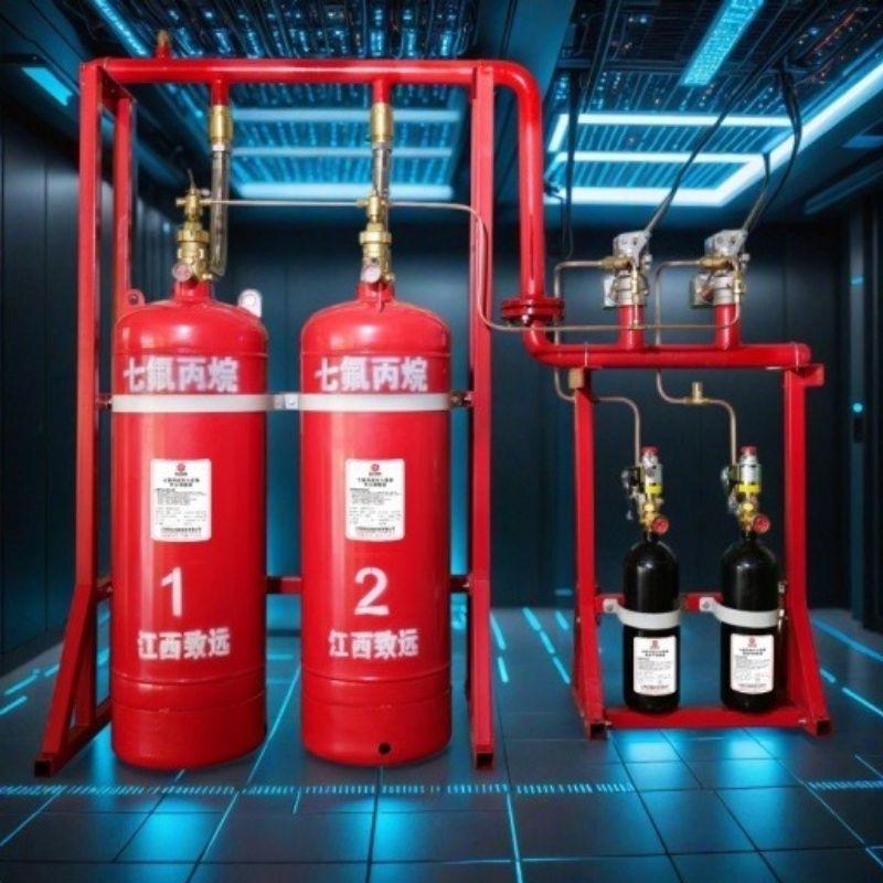 FM200 Sistema Automático de Supressão de Incêndio para Proteção de Sala de Controle