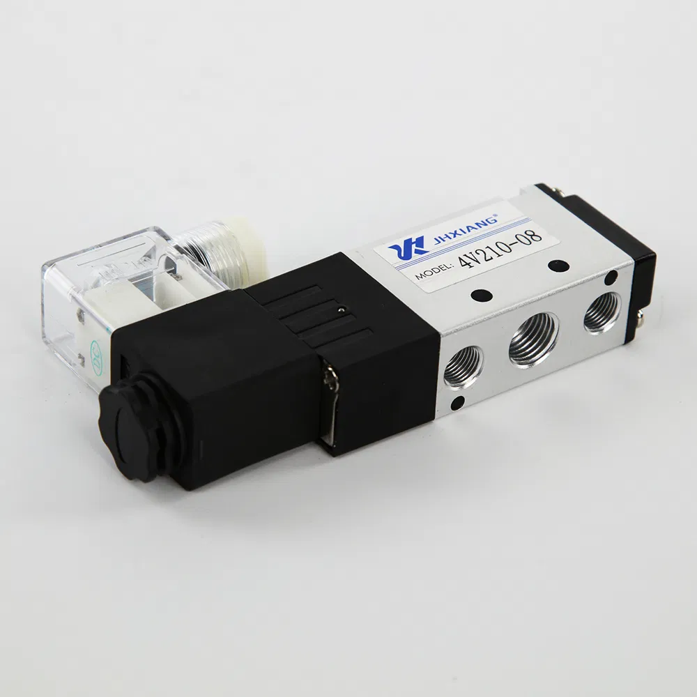 Válvula Solenoide Pneumática Componentes Pneumáticos Duráveis 4V410-15 para Controle Eficaz de Fluidos