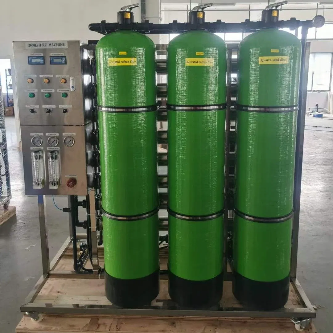 Sistema de Purificação de Água por Osmose Reversa PLC para Operação Contínua