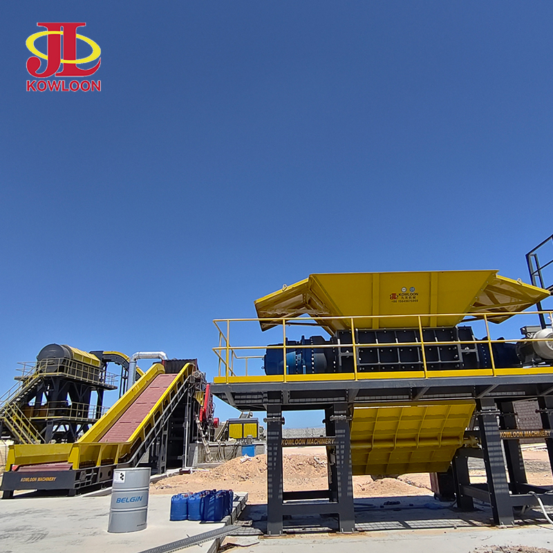 Equipamento de Recuperação de Metal de Triturador de Sucata Sistema de Reciclagem de ELV