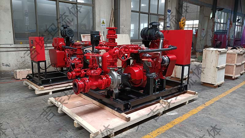 Sistema de Bomba de Incêndio Jockey Personalizável com Opções Elétricas e a Diesel
