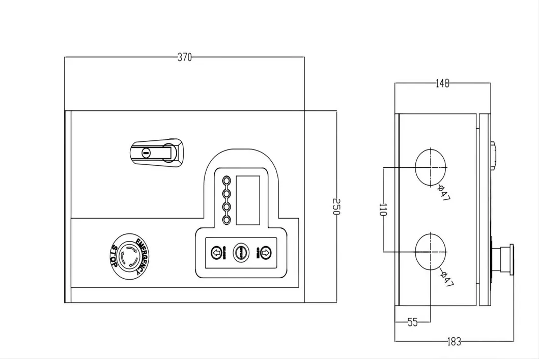 Sistema de Controle de Servo de Alta Performance 0.75 Kw para Portas Rápidas