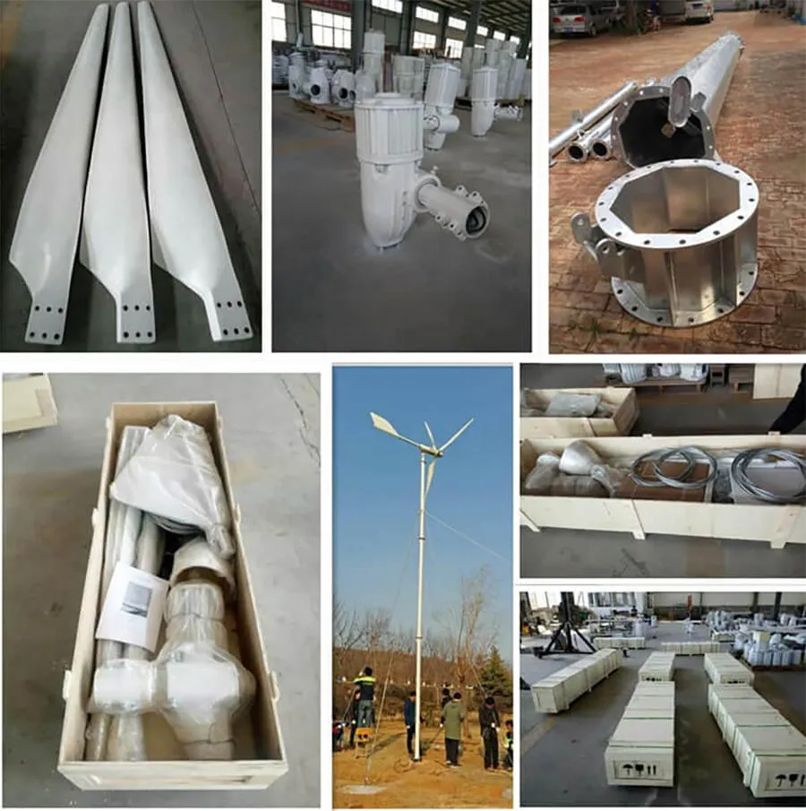 Embalagem do Equipamento Eólico
