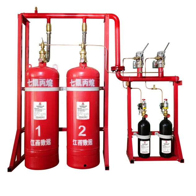 FM200 Sistema Automático de Supressão de Incêndio para Proteção de Sala de Controle