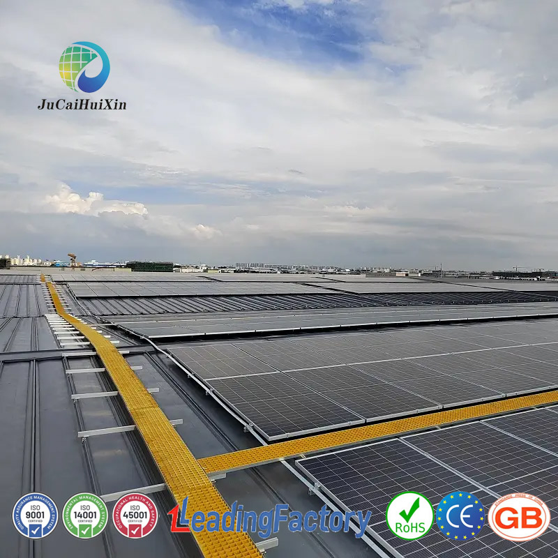 Sistema de Montagem de Trilhos para Painéis Solares Premium Jchx para Instalação Fácil