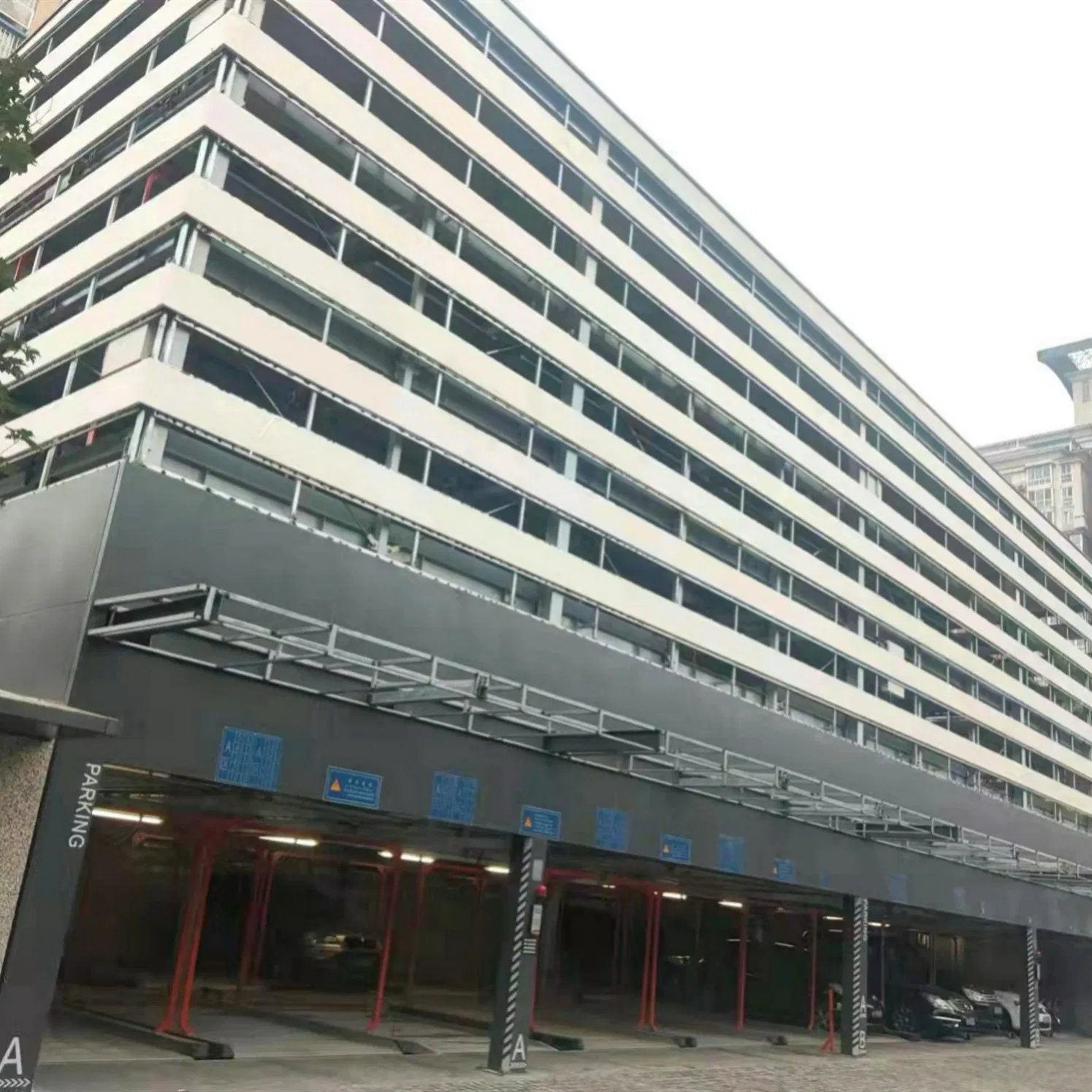 Sistema de Estacionamento de Níveis para Estacionamento de Centro Comercial Urbano de Alto Nível 7 11
