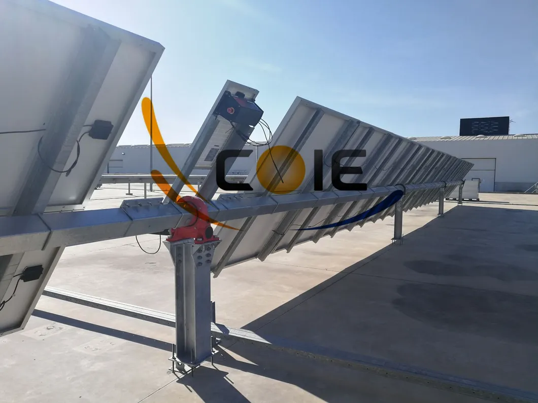 Vh7 para 60-96PCS Painéis de Eixo Único Horizontal Sistema de Rastreamento Solar de Eixo Único