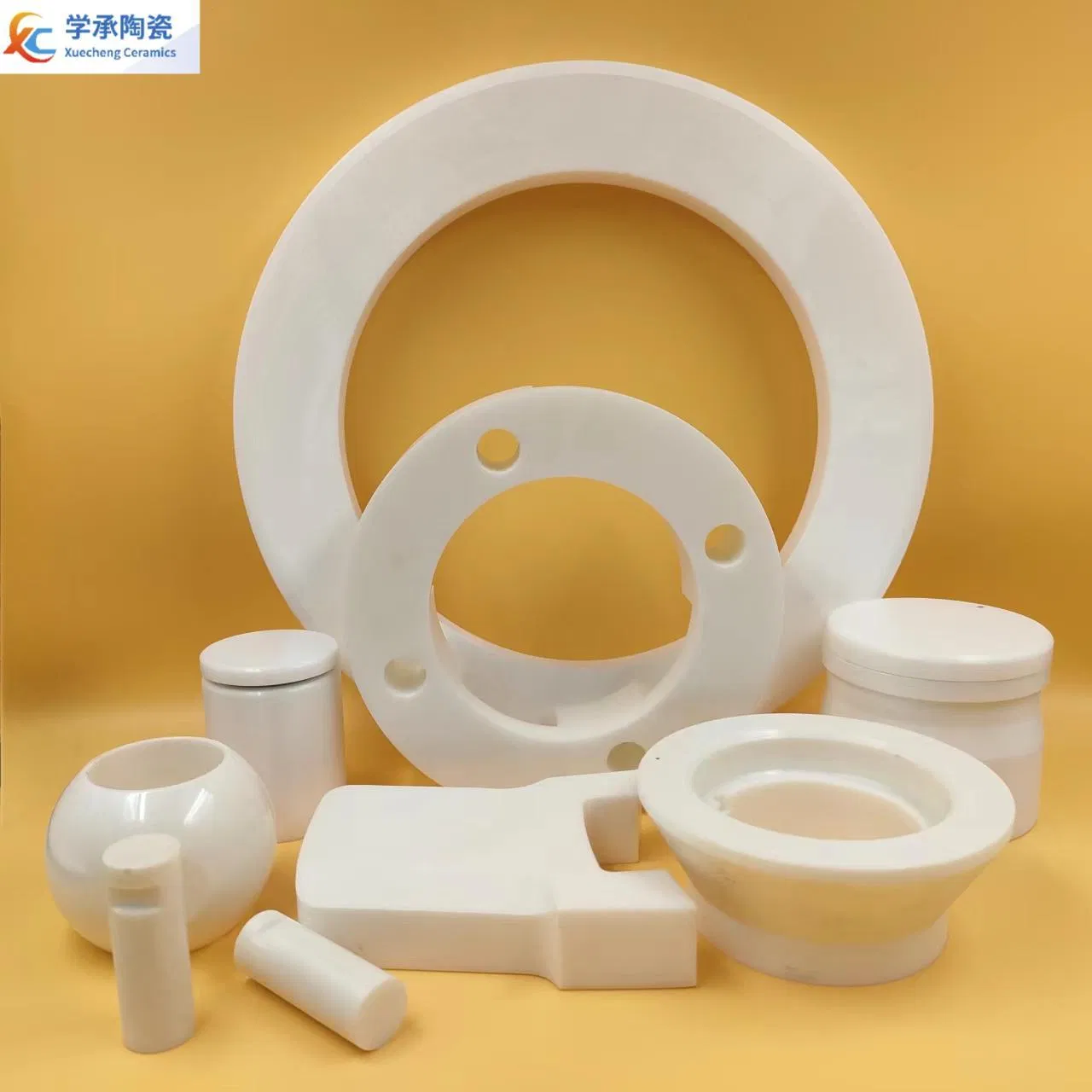 Componentes de Zircônia de Alta Pureza para Resistência ao Desgaste e à Corrosão