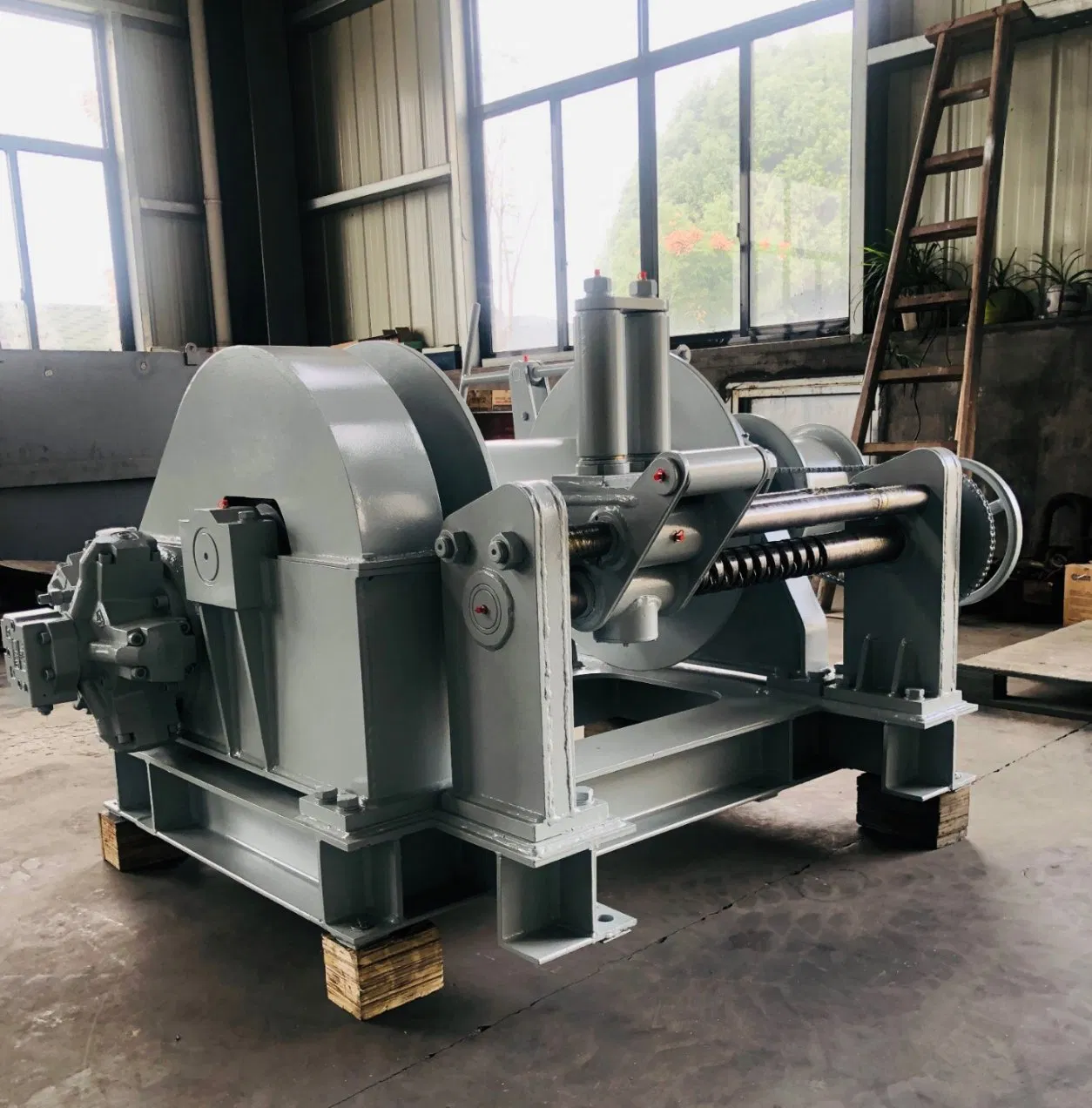 Sistema de Guincho Hidráulico Industrial Marinho 15 Ton