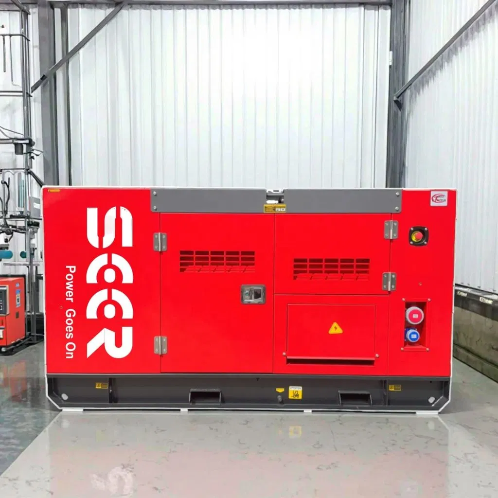 Gerador Diesel Silencioso 350kVA com 2206c-E13tag2 Motor para Estação de Ônibus