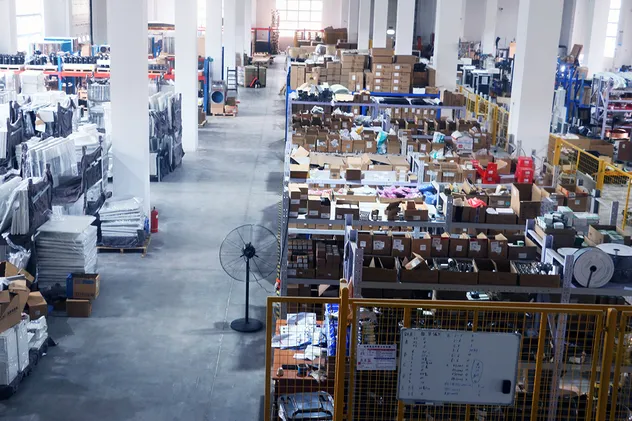 Expedição de produtos para exportação