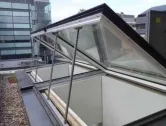 Sistema de Ventilação Automática para Janela de Telhado de Estufa Pesada para Jardim