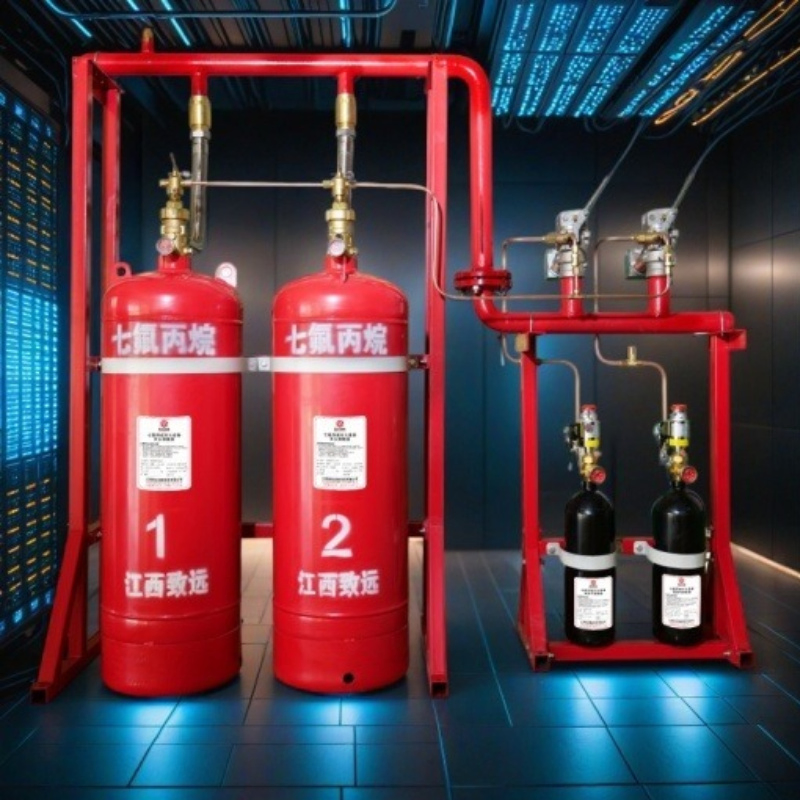 FM200 Sistema Automático de Supressão de Incêndio para Proteção de Sala de Controle