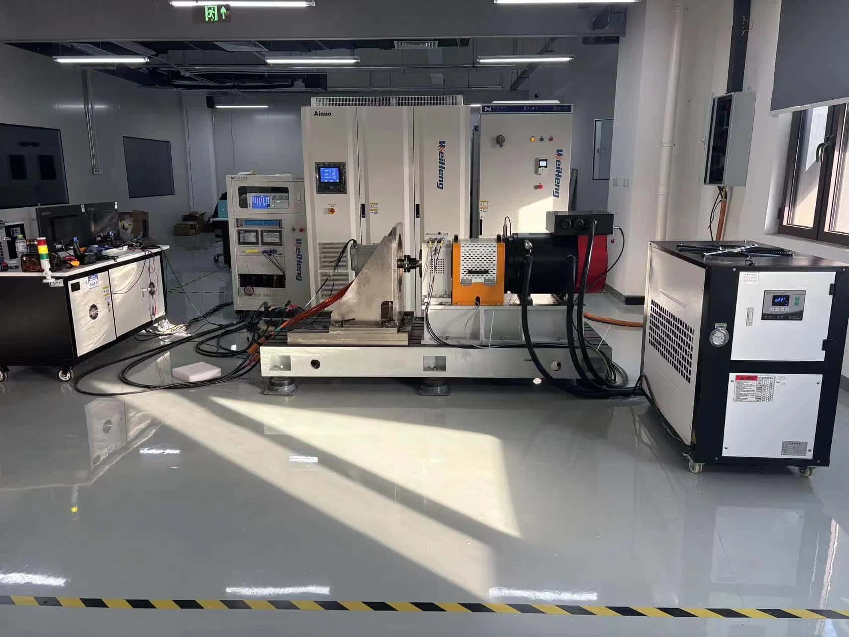 Sistema de Teste de Veículo Elétrico Modular de Grande Inventário e Confiável
