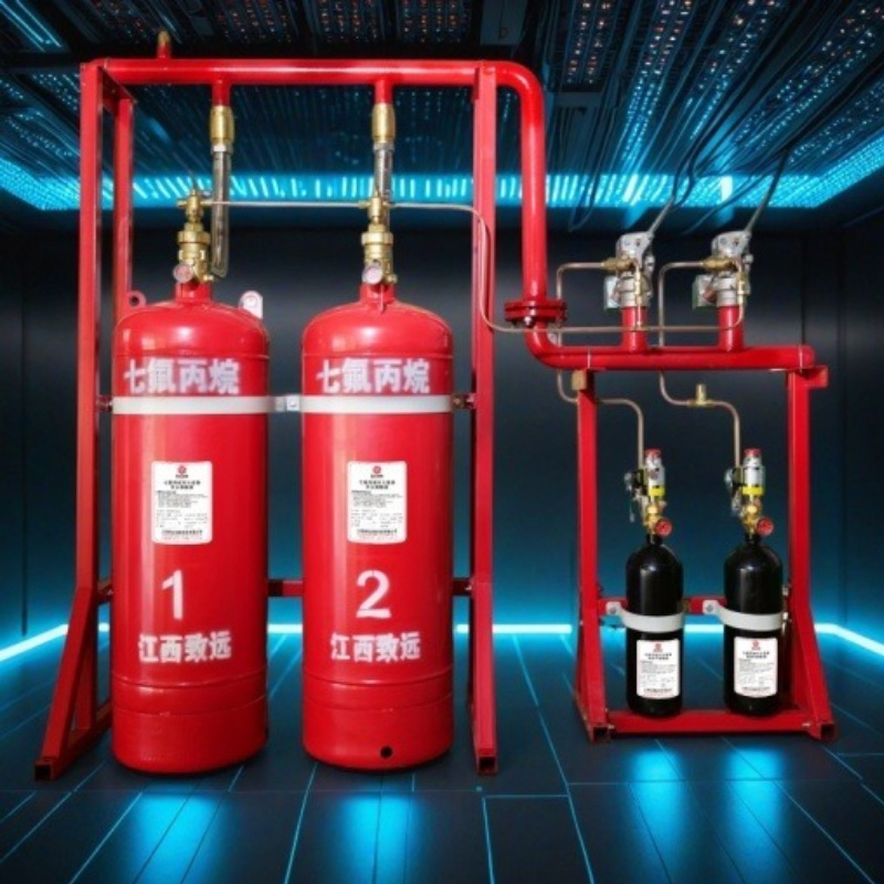 FM200 Sistema Automático de Supressão de Incêndio para Proteção de Sala de Controle