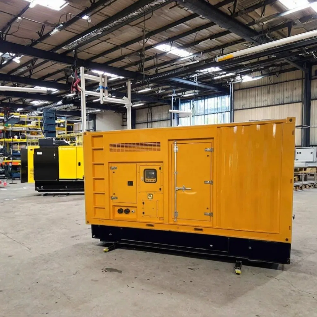 Gerador Diesel Silencioso 350kVA com 2206c-E13tag2 Motor para Estação de Ônibus