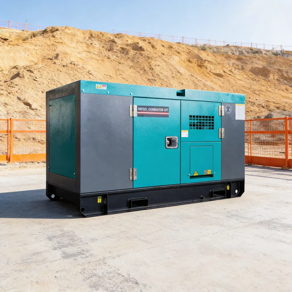 Heavy Duty Silent Diesel Generator 300kVA 400V 3-Phase Stable Industrial Output System