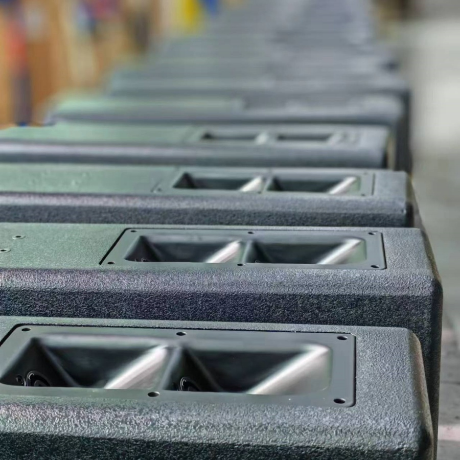 Sistema de Som Compacto de Alta Fidelidade em Coluna Dupla 5.25-Inch para Desempenho de Áudio Profissional Vocais Claros e Presença de Palco Excepcional