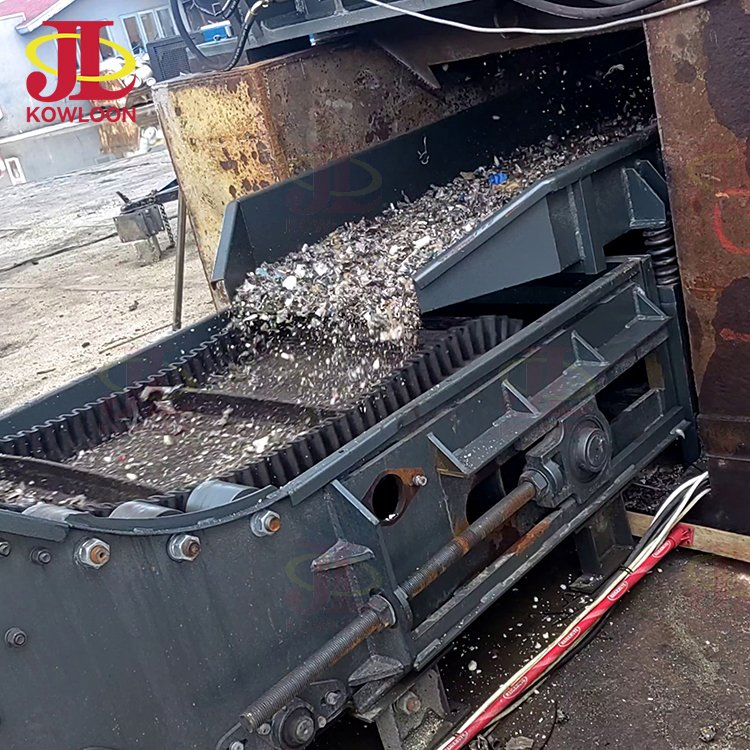 Sistema de Reciclagem de Perfis de Alumínio para Processamento de Sucata de Alumínio com Triturador de Metal de Alta Resistência
