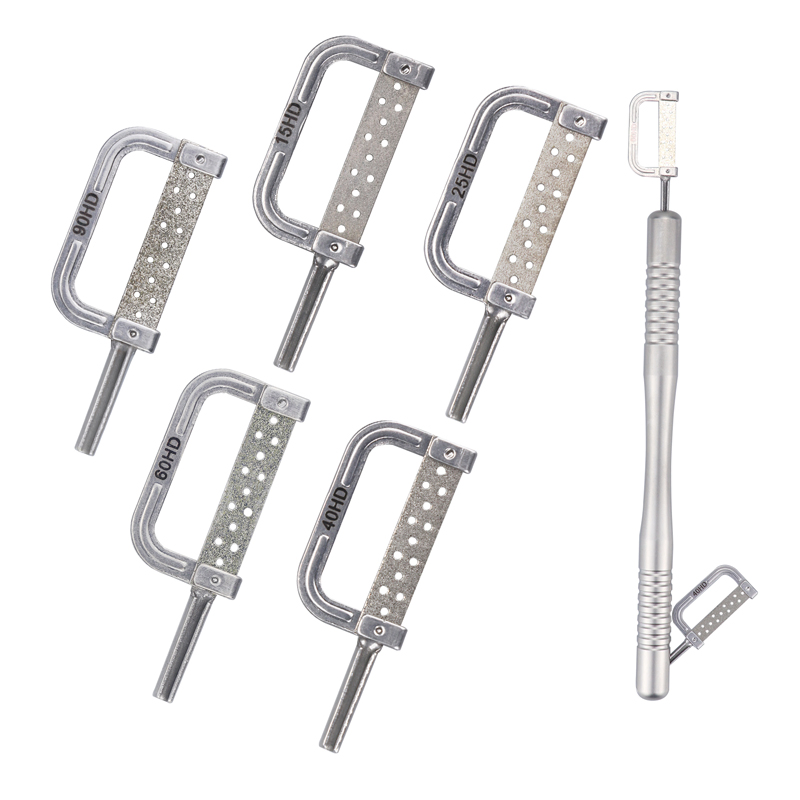 Ferramentas Odontológicas Ortodonticas Kit de Estripamento Interproximal Reciprocante com Ângulo Contra 4: 1 Sistema Ipr