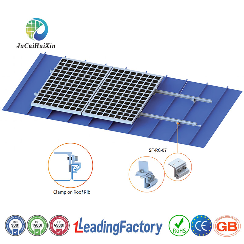 Sistema de Montagem de Trilhos para Painéis Solares Premium Jchx para Instalação Fácil