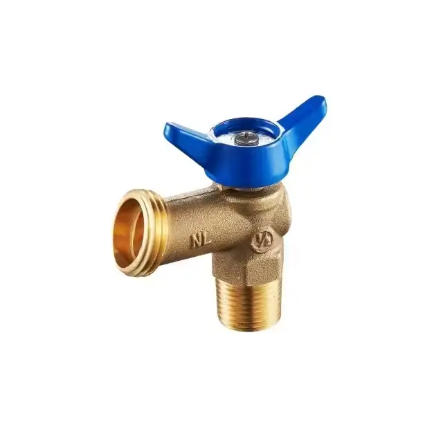 Wholesale 1/4 turn brass body Domestic boiler drain valve lead-free Factories, Factory