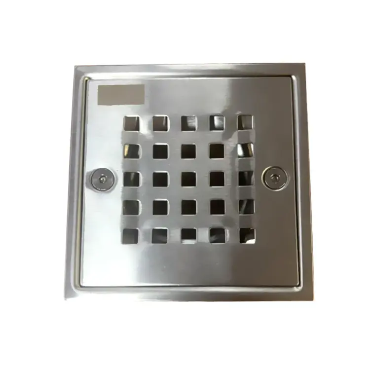 China Modern Shower Drain Stainless Steel Silver Drain Cover Floor Drain Factory, Suppliers