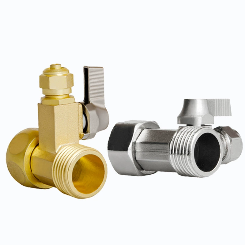 Wholesale Brass filter three-way  1/2'' to 1/4'' faucet ball valve Manufacturers, Supplier