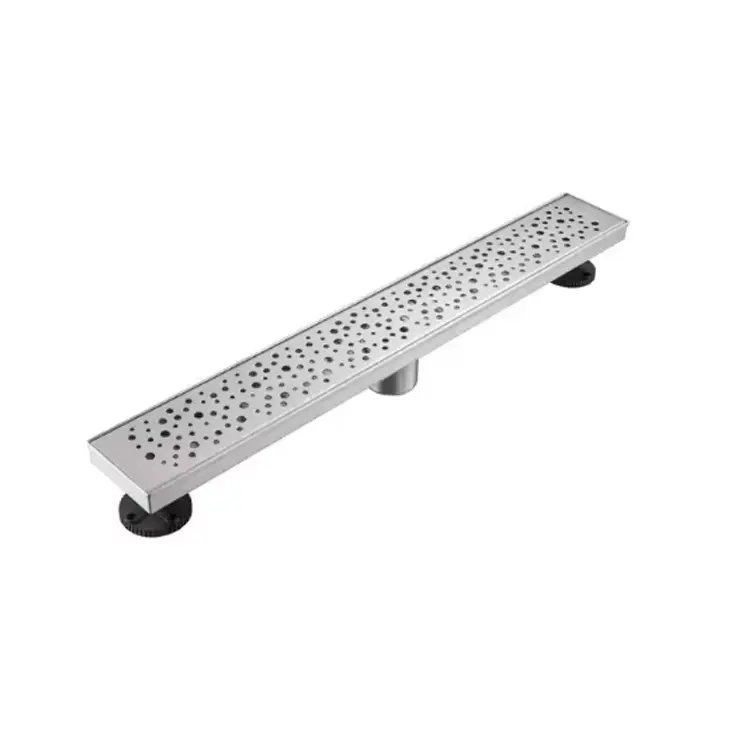 China Bathroom Linear Shower Drain with Cover Grid - Long Floor Grate Manufacturers, Factories