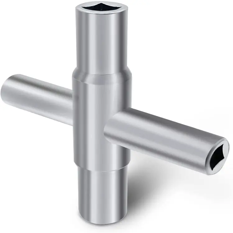 China Versatile 4 Way Sillcock Key for Easy Outdoor Faucet Access Manufacturer, Factory