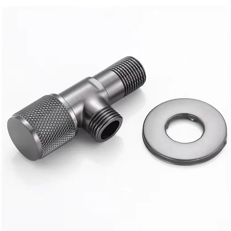 China Gray Angle valve All copper water heater stop valve switch Manufacturers, Factory