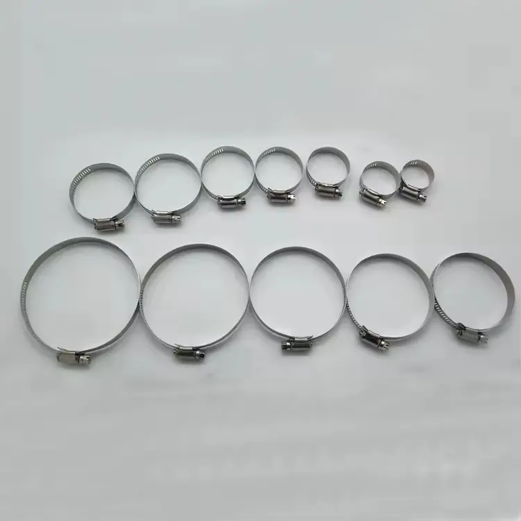 Wholesale Adjustable spring hose clamp tubing clamp worm wheel hose clamp Manufacturer, Manufacturers