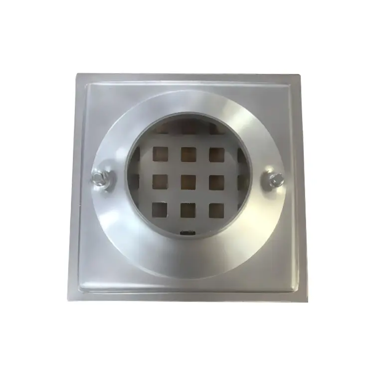 China Modern Shower Drain Stainless Steel Silver Drain Cover Floor Drain Factory, Suppliers