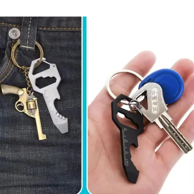 Wholesale Portable Keyring universal Multifunctional key stainless steel Factory, Supplier