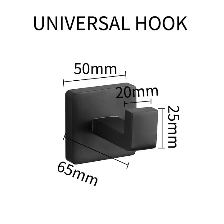 High-Quality Hotel bathroom stainless steel wall-mounted accessory set Factory, Supplier