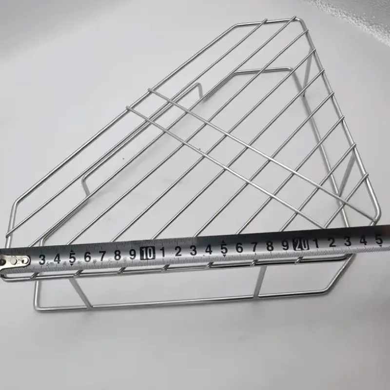High-Quality Bathroom stainless steel triangular corner  Wall-mounted storage rack Factories, Suppliers